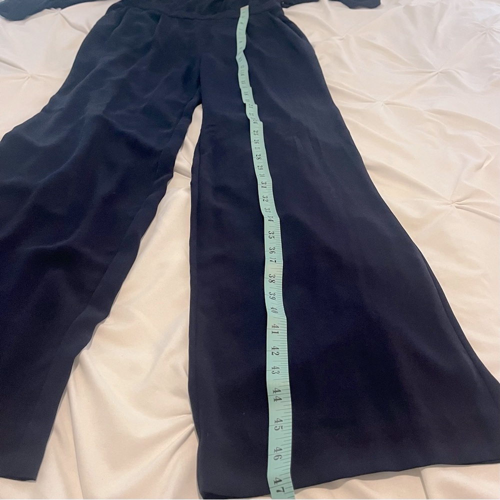 Diane Von Furstenberg Deep Blue Jumpsuit 10 - Picture 6 of 8